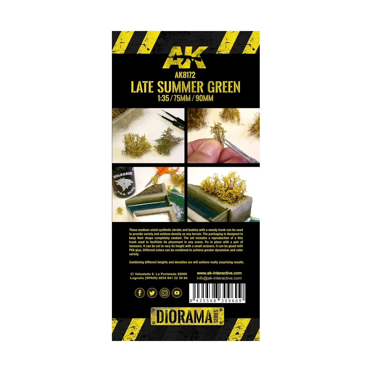 LATE SUMMER GREEN SHRUBBERIES - AK Interactive AK8172