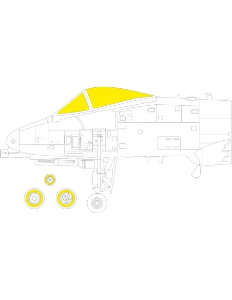 [NO_DESC] A-10C TFace 1/48 ACADEMY, 1/48 - Eduard Accessories EX964