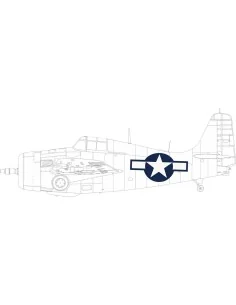 FM-2 US national insignia 1/48 EDUARD, 1/48 - Eduard Accessories EX971