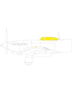 Yak-9T 1/48 ZVEZDA, 1/48 - Eduard Accessories EX974