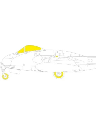 Vampire FB.5/9 1/48 AIRFIX, 1/48 - Eduard Accessories EX981