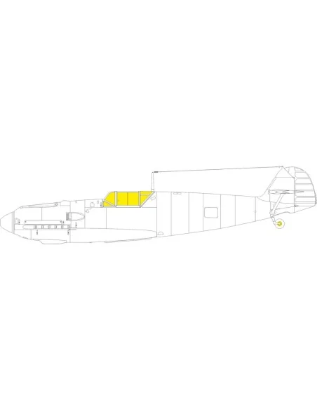 [NO_DESC] Bf 109E-4 TFace, 1/48 - Eduard Accessories EX995