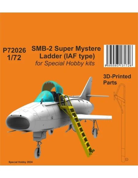 SMB-2 Super Mystere Ladder (IAF type) / for Special Hobby kits, 1/7...