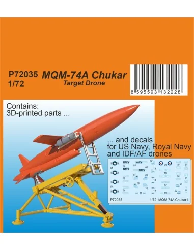 MQM-74A Chukar Target Drone, 1/72 - CMK 129-P72035