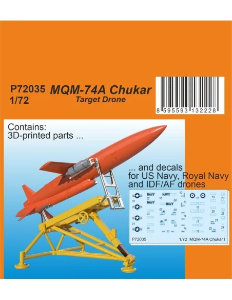 MQM-74A Chukar Target Drone, 1/72 - CMK 129-P72035