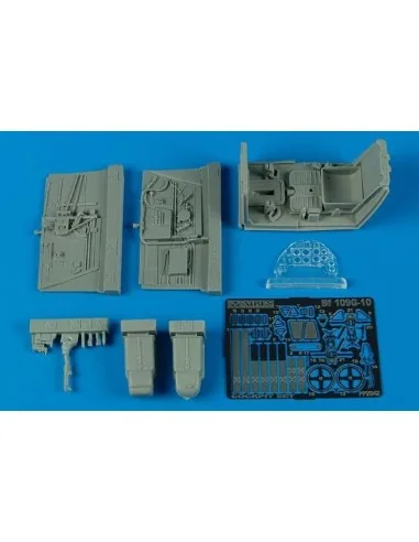 Bf 109G-10 Cockpit Set für Hasegawa Bausatz, 1/32 - Aires 2042