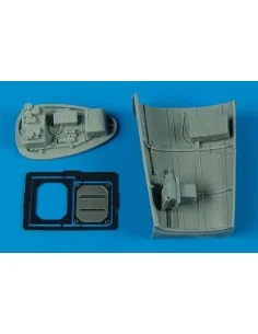 Bf 109G radio equipment - late ver. für Hasegawa-Bausatz, 1/32 - Ai...
