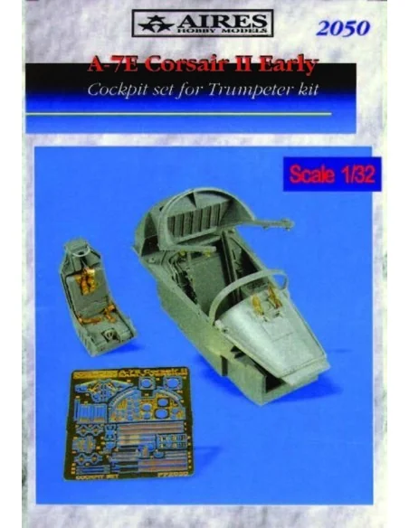 A-7E Cockpit Set frühe Version für Trumpeter Bausatz, 1/32 - Aires ...