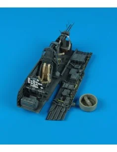 Ju 87D/G Stuka cockpit set für Hasegawa Bausatz, 1/32 - Aires 2068