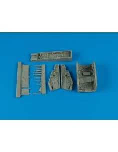F-100D Super Sabre Wheel Bay für Trumpeter Bausatz, 1/32 - Aires 2072