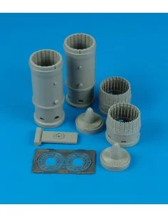 F-4B/C/D/N Phantom II exhaust nozzles für Tamiya Bausatz, 1/32 - Ai...