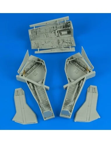 F-105 Thunderchief wheel bay für Trumpeter Bausatz, 1/32 - Aires 2076