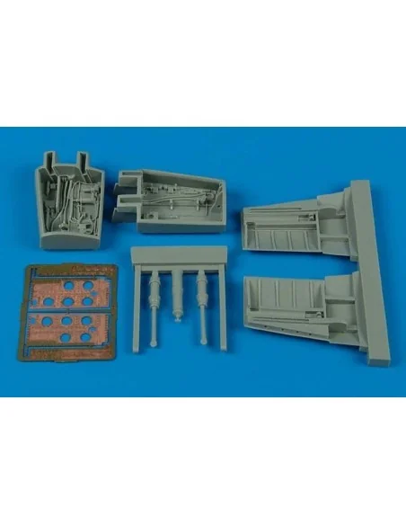 F-86 Sabre air brake set für Kinetic Bausatz, 1/32 - Aires 2078