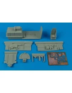 P-51B/C Mustang cockpit set für Trumpeter Bausatz, 1/32 - Aires 2079
