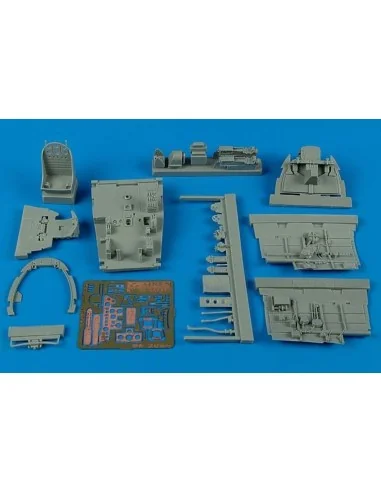 Nakajima Ki84 Hayate cockpit set für Hasegawa Bausatz, 1/32 - Aires...