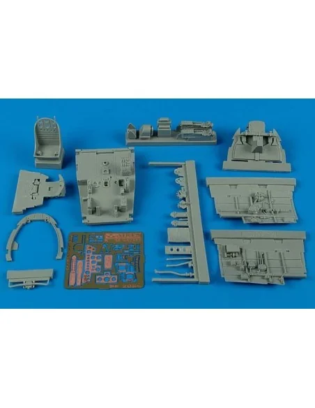 [NO_DESC] Nakajima Ki84 Hayate cockpit set für Hasegawa Bausatz, 1/...
