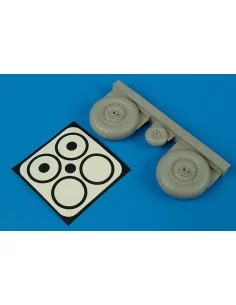 Junkers Ju 88A-1 wheels & paint masks for Revell kit, 1/32 - Aires ...