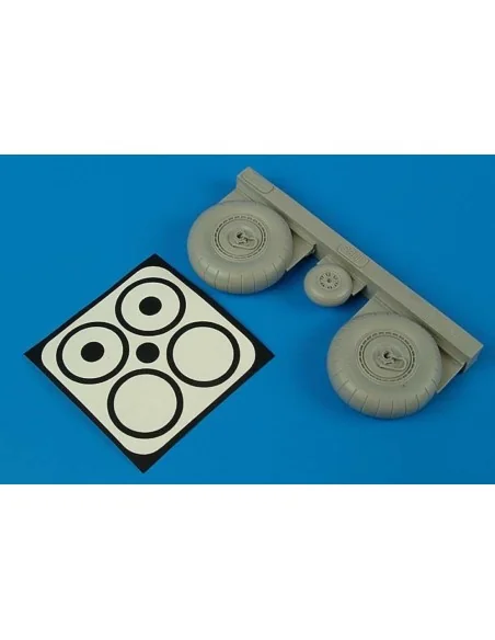 Junkers Ju 88A-1 wheels & paint masks for Revell kit, 1/32 - Aires ...