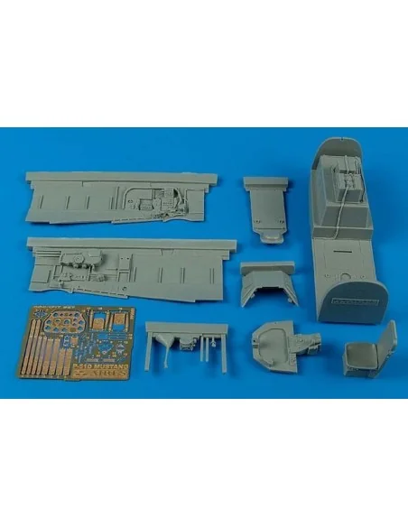 P-51D Mustang cockpit set Für Trumpeter Bausatz, 1/32 - Aires 2091