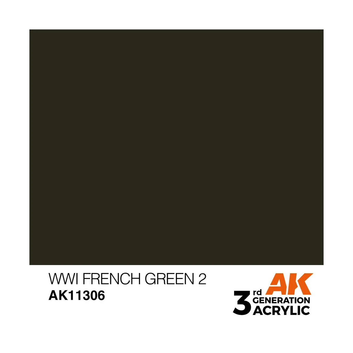 WWI French Green 2 - AK Interactive AK11306