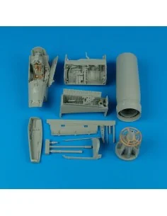[NO_DESC] F-8J Crusader detail set for Trumpeter, 1/32 - Aires 2100