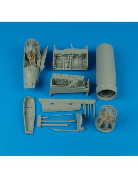 F-8J Crusader detail set for Trumpeter, 1/32 - Aires 2100