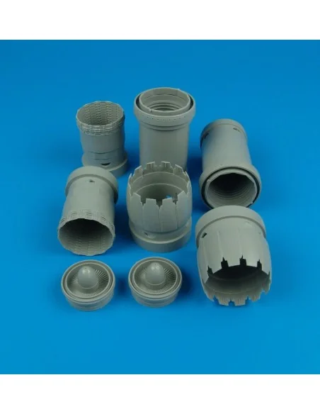 F-15K Slam Eagle exhaust nozzles Für Tamiya Bausatz, 1/32 - Aires 2101