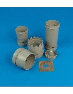 F-16CG/CJ Block 40/50 exhaust nozzles für Academy Bausatz, 1/32 - A...