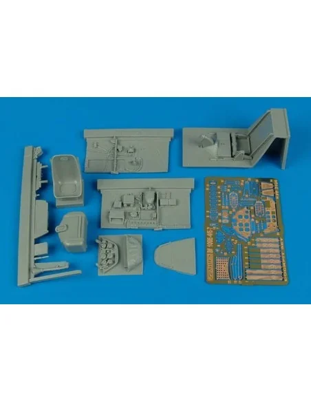 [NO_DESC] Bf 109E-4/E-7 cockpit set for Eduard, 1/32 - Aires 2104