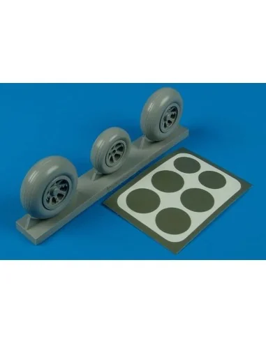 [NO_DESC] P-38 Lightning wheels & paint masks, 1/32 - Aires 2105