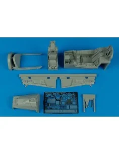 F-8J Crusader cockpit set for Trumpeter, 1/32 - Aires 2106