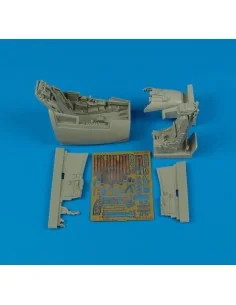 BAE Lightning F.1A/F.3 cockpit set (TRU), 1/32 - Aires 2108