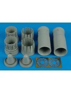 EF 2000A late exhaust nozzles (TRU), 1/32 - Aires 2118
