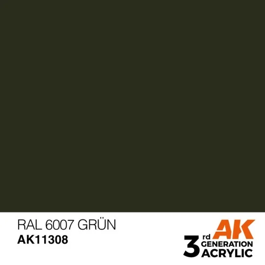 RAL 6007 Grün - AK Interactive AK11308 RAL 6007 Grün - AK Interactive AK11308
