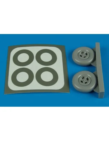 [NO_DESC] Spitfire Mk.IX wheels & paint masks, 1/32 - Aires 2128