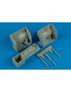 MiG-23 Flogger wheel bay for Trumpeter, 1/32 - Aires 2133