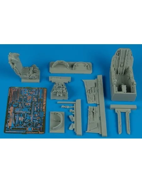 MiG-23ML Flogger G cockpit set (TRU), 1/32 - Aires 2134