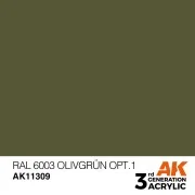 RAL 6003 Olivgrün opt.1 - AK Interactive AK11309 RAL 6003 Olivgrün opt.1 - AK Interactive AK11309