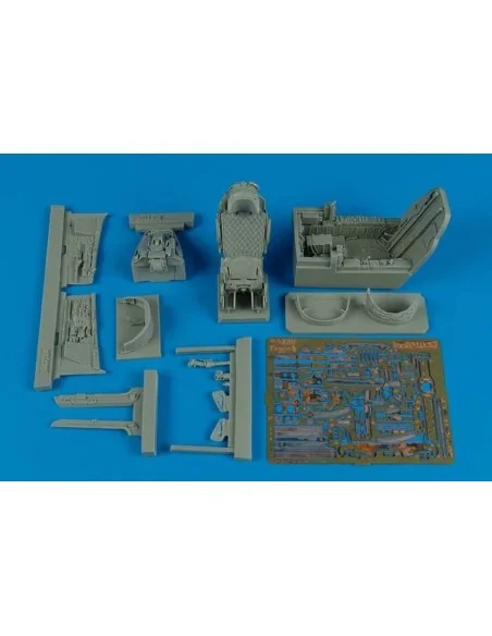 MiG-23MF Flogger B cockpit set (TRU), 1/32 - Aires 2137