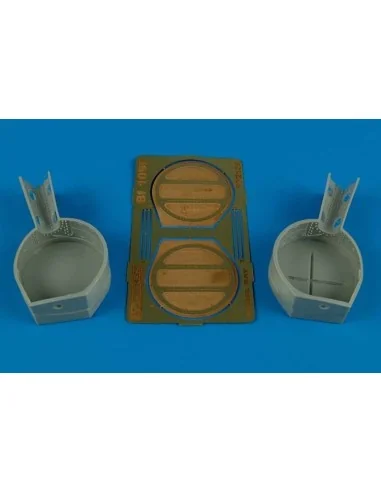 Bf 109F wheel bay for Hasegawa, 1/32 - Aires 2139