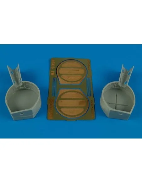 Bf 109F wheel bay for Hasegawa, 1/32 - Aires 2139