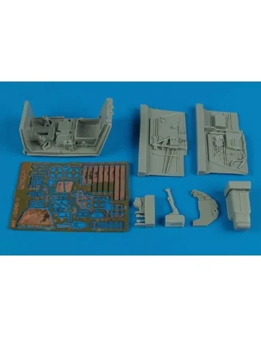 Bf 109G-2 cockpit set for Trumpeter, 1/32 - Aires 2142
