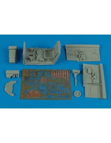 Bf 109GF-2/F-4 cockpit set for Trumpeter, 1/32 - Aires 2144
