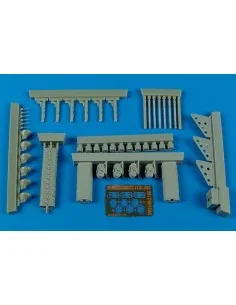 He 111P-4+He 111H-3 early armament set, 1/32 - Aires 2149