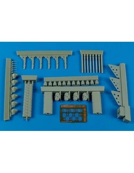 He 111P-4+He 111H-3 early armament set, 1/32 - Aires 2149