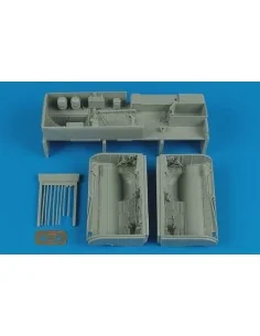 Su-25K Frogfoot A wheel bay (TRU), 1/32 - Aires 2153