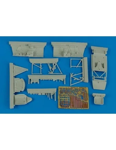 [NO_DESC] MiG-3 cockpit set for Trumpeter, 1/32 - Aires 2158