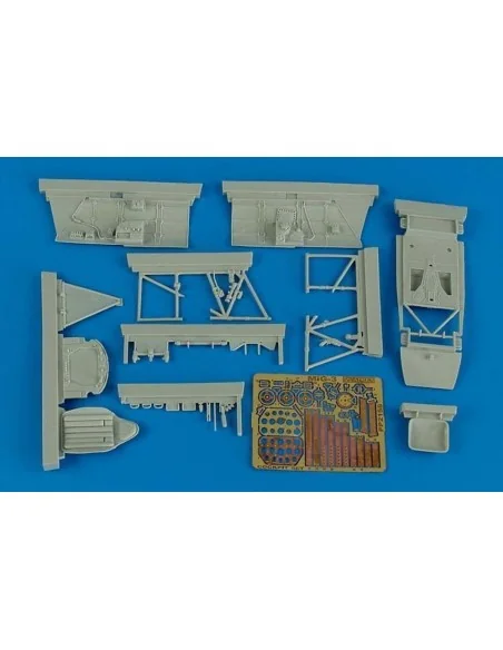 [NO_DESC] MiG-3 cockpit set for Trumpeter, 1/32 - Aires 2158