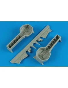A6M5 Zero wheel bay for Tamiya, 1/32 - Aires 2160
