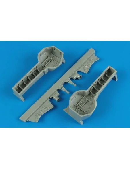 A6M5 Zero wheel bay for Tamiya, 1/32 - Aires 2160